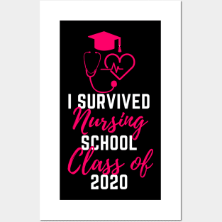 New Nurse Grad Class Of 2020 Cool Nursing Graduate Gift Posters and Art